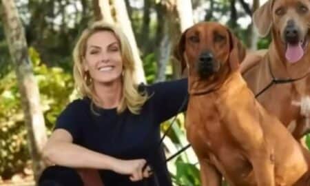 Ana Hickmann e Cachorros