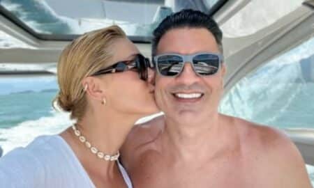 Ana Hickmann e Edu
