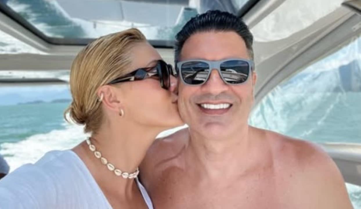 Ana Hickmann e Edu