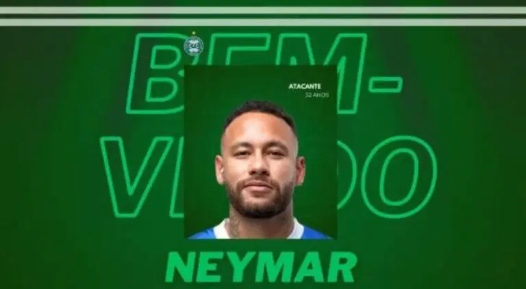 Anuncio Neymar no Coritiba