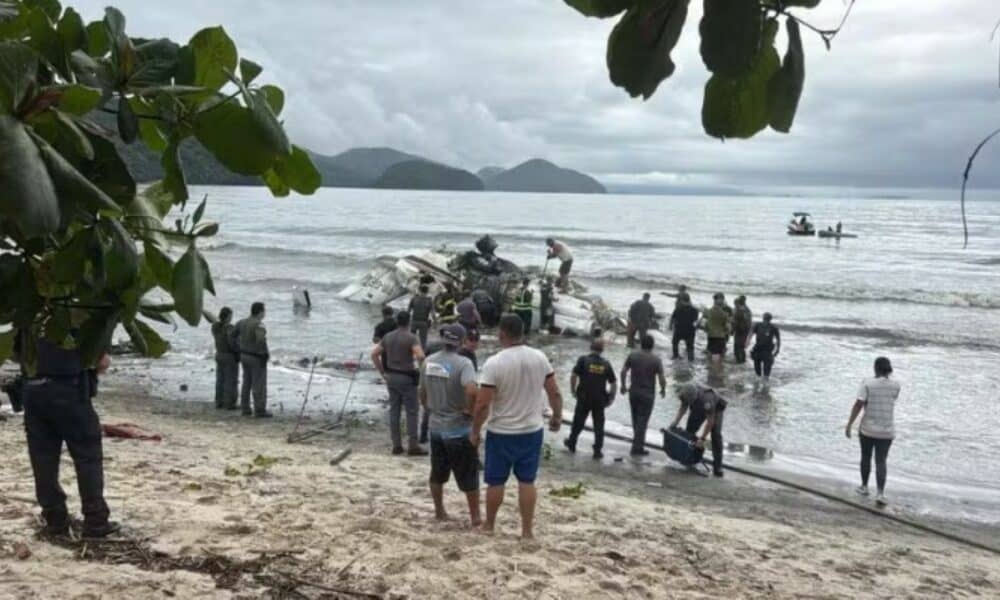 Mãe heroica salva filhos em acidente aéreo que chocou Ubatuba