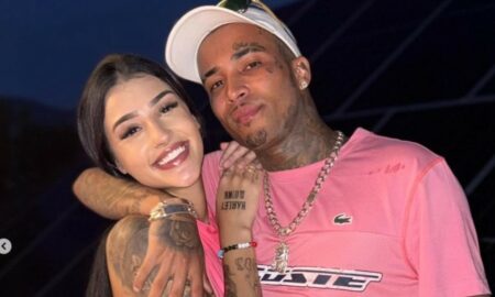 Bia Miranda e Gato Preto