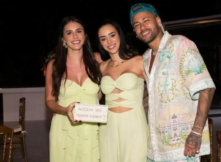 Bianca, Bruna e Neymar