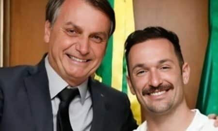 Bolsonaro e Diego Hypólito