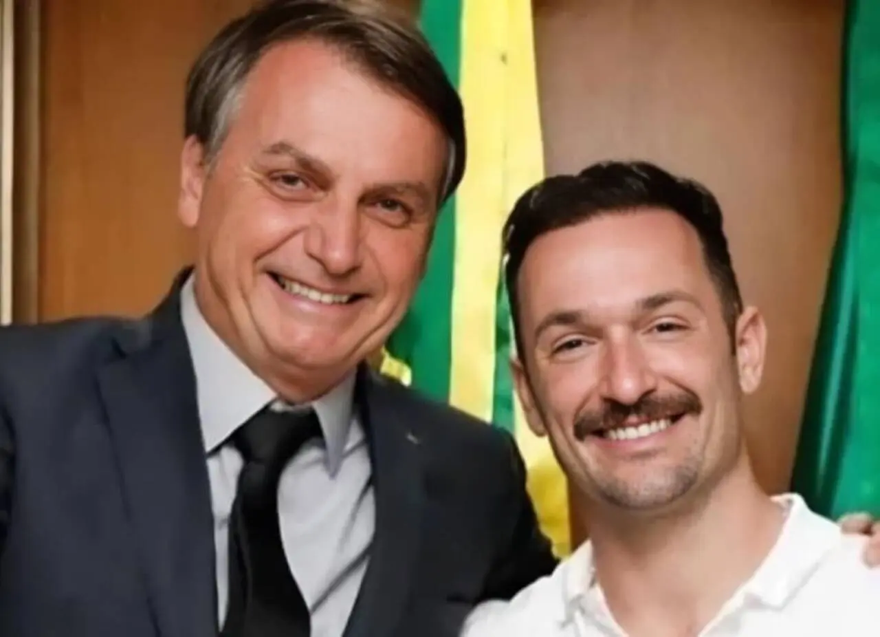 Bolsonaro e Diego Hypólito