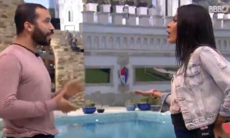 Briga de Pocah e Gil do vigor no BBB