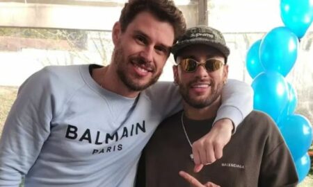 Bruninho e Neymar são parças