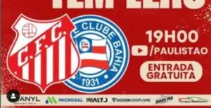 Onde assistir ao vivo Capivariano x Bahia pela Copinha 2025