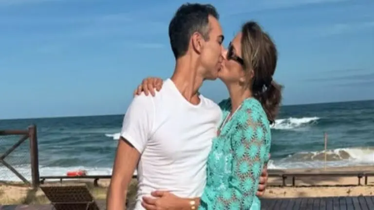 César Tralli e Ticiane Pinheiro