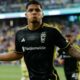 Cucho Hernández comemora gol pelo Columbus Crew na MLS