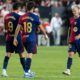 Dani Olmo, Pau Victor e Lewandowski Barcelona