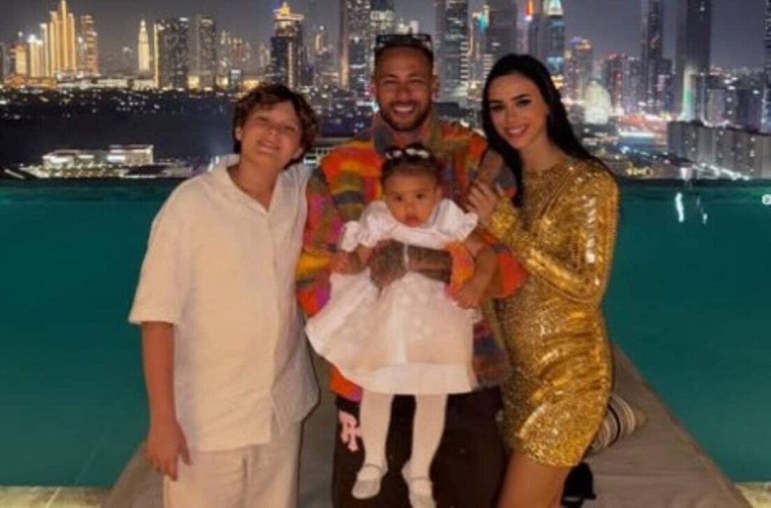 Davi Lucca, Neymar, Mavie e Bruna Biancardi
