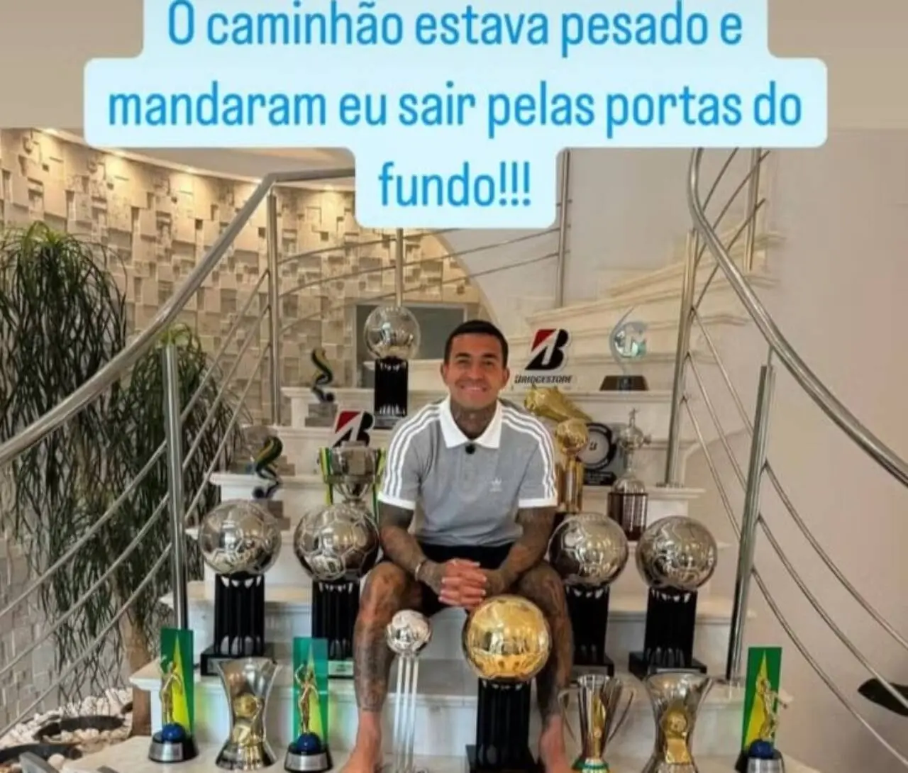 Dudu em resposta a Leila Pereira