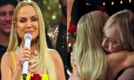 Eliana e sua mãe, dona Eva