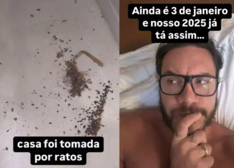 Eliezer fala sobre infestação de ratos
