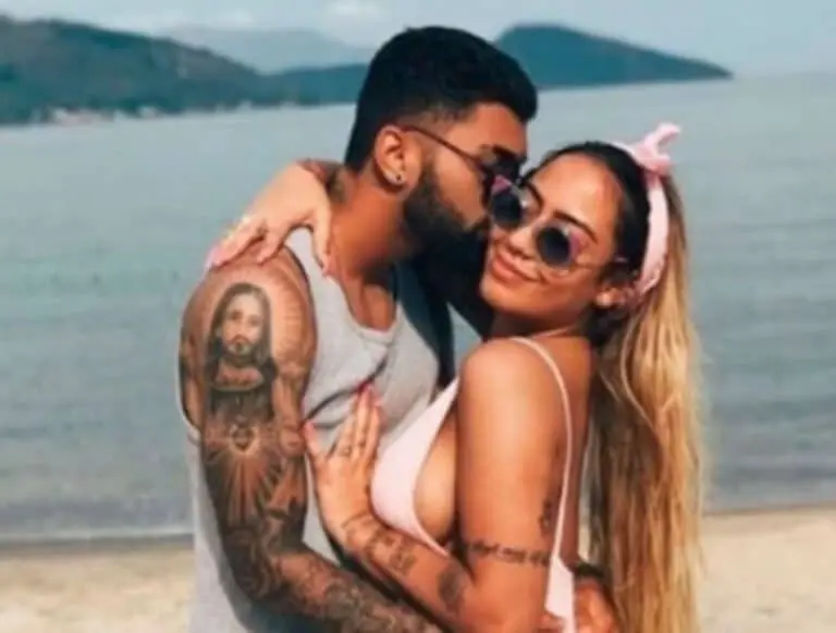 Gabigol e Raffaela