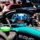 George Russell na Mercedes pela Fórmula 1