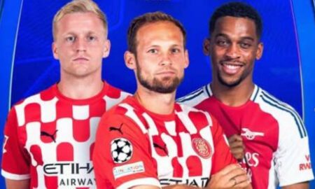 Girona x Arsenal