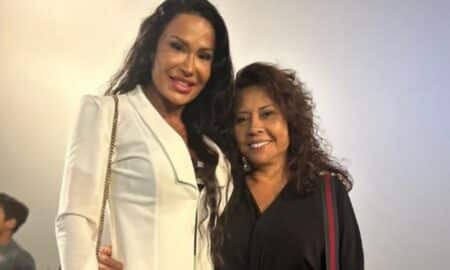 Gracyanne Barbosa e mãe Ledir Jacobina