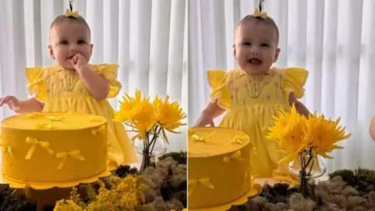 Helena, filha caçula de Neymar