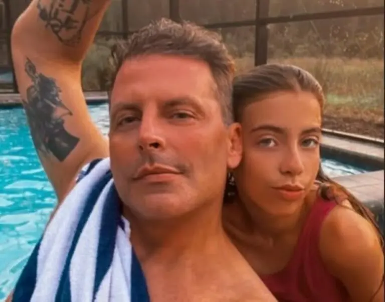 Henri Castelli e filha