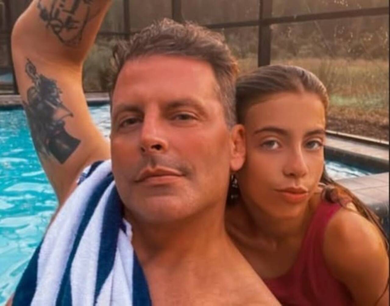 Henri Castelli e filha