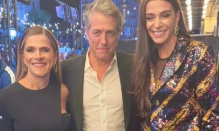 Hugh Grant com Ingrid Guimarães