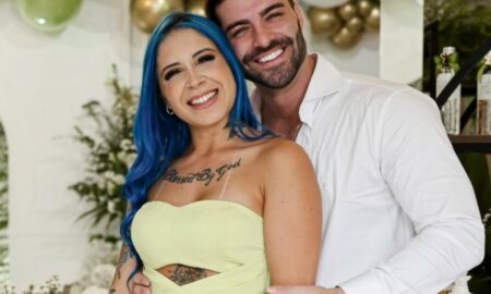 Ianka Cristini e o marido, Bruno Martins