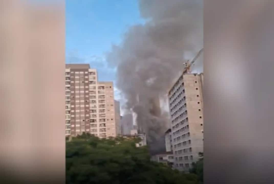 Incêndio em São Paulo