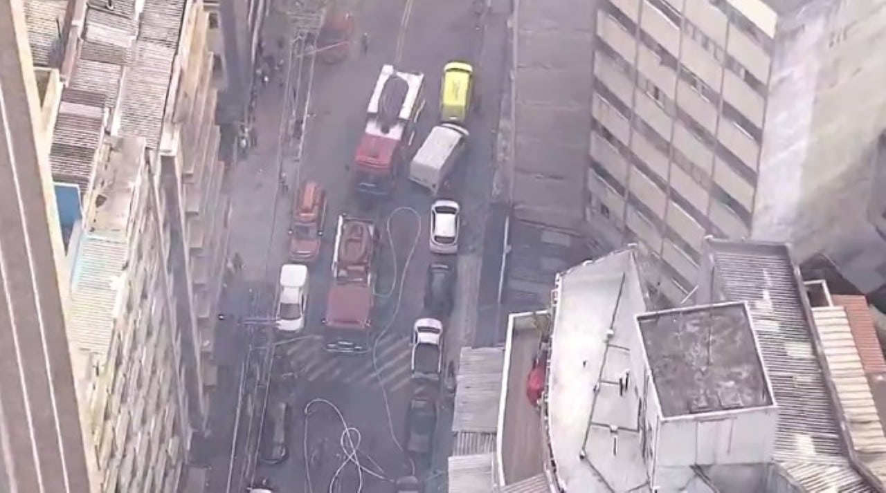 Incêndio em São Paulo