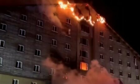 Incêndio em hotel na Turquia