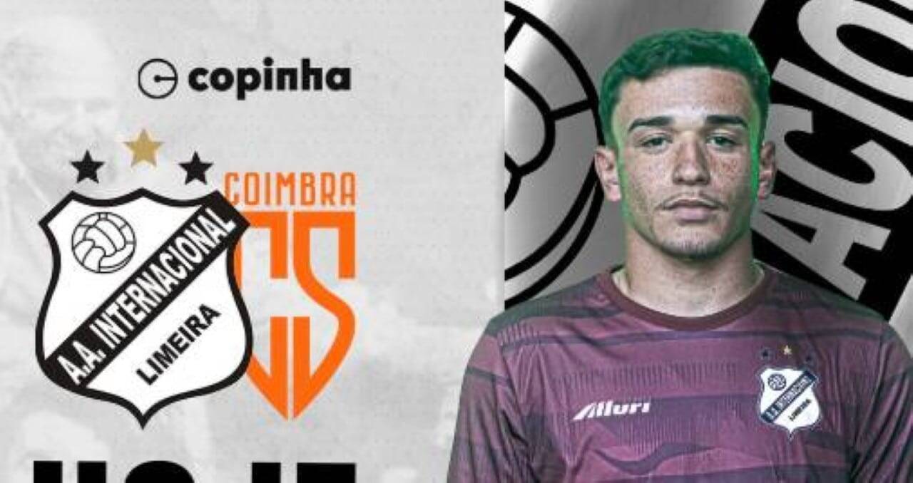 Onde assistir ao vivo Inter de Limeira x Coimbra pela Copinha 2025
