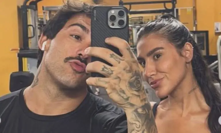 João Hadad e namorada Any