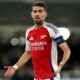 Jorginho em jogo pelo Arsenal