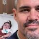 Juliano Cazarré e filha
