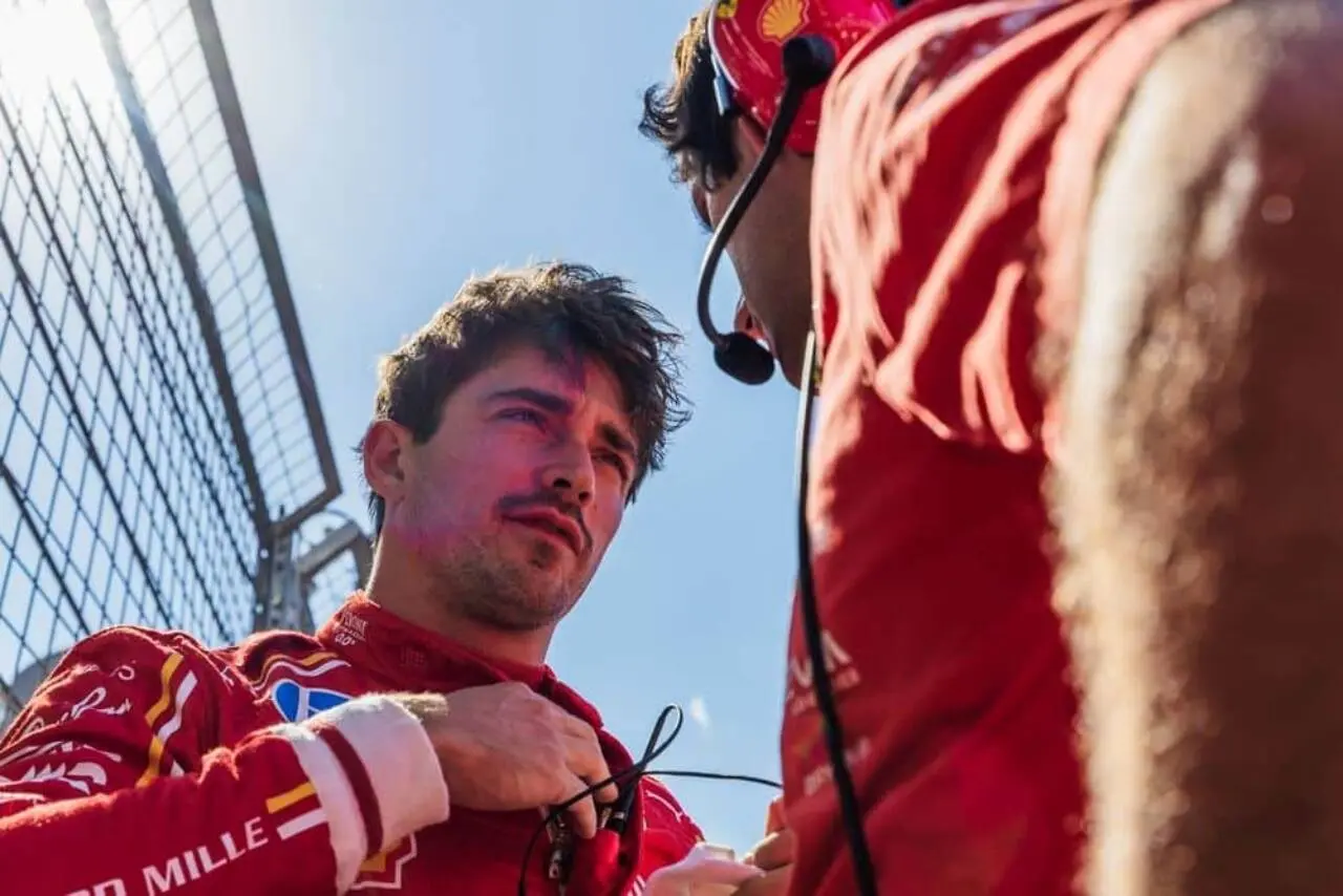 Leclerc Ferrari Fórmula 1
