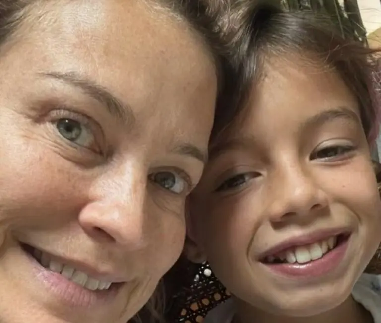 Luana Piovanni e Filho