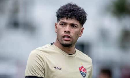 Machado em treino do Vitória
