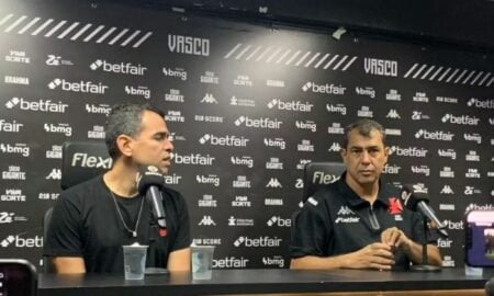 Marcelo Sant'Ana e Fábio Carille no Vasco