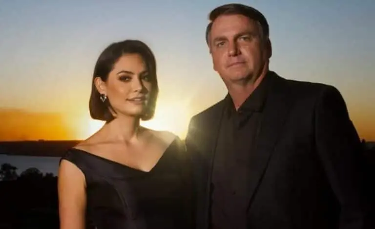 Michele e Bolsonaro