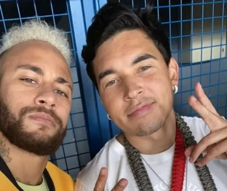 Neymar e Gil Cebola