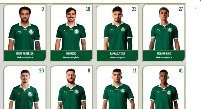 Palmeiras retira Crefisa do site oficial