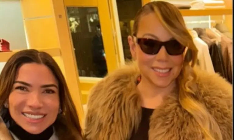 Patrícia Abravanel e Mariah Carey