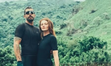 Pedro Scooby e Cintia Dicker