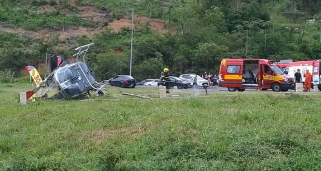 Queda Helicoptero SC
