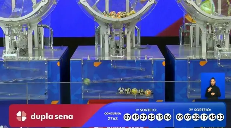 Resultado Dupla Sena 2763
