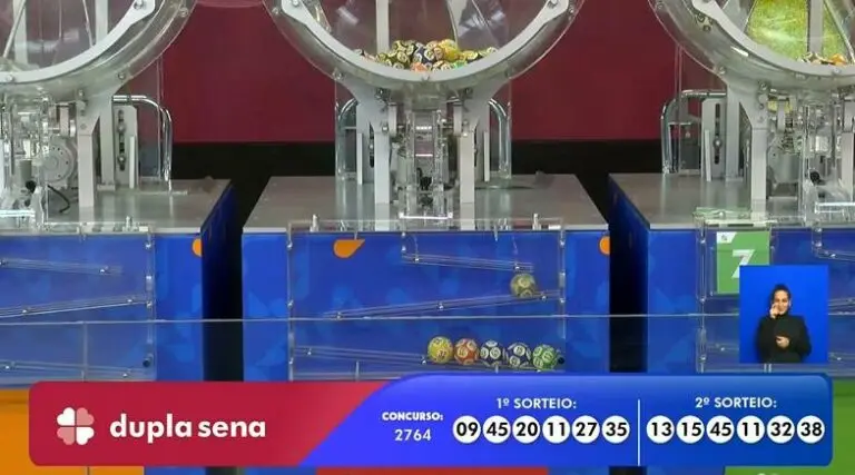 Resultado Dupla Sena 2764