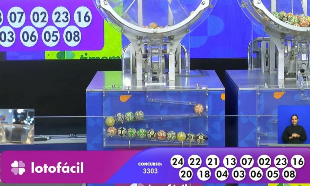 Lotofácil 3303 sorteia prêmio de R$ 1,7 milhão em evento realizado em São Paulo; veja as dezenas