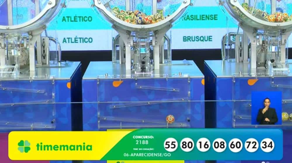 Resultado Timemania 2188