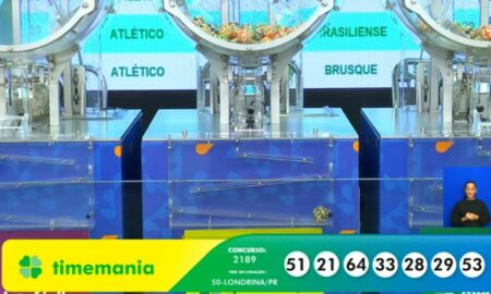 Resultado Timemania 2189